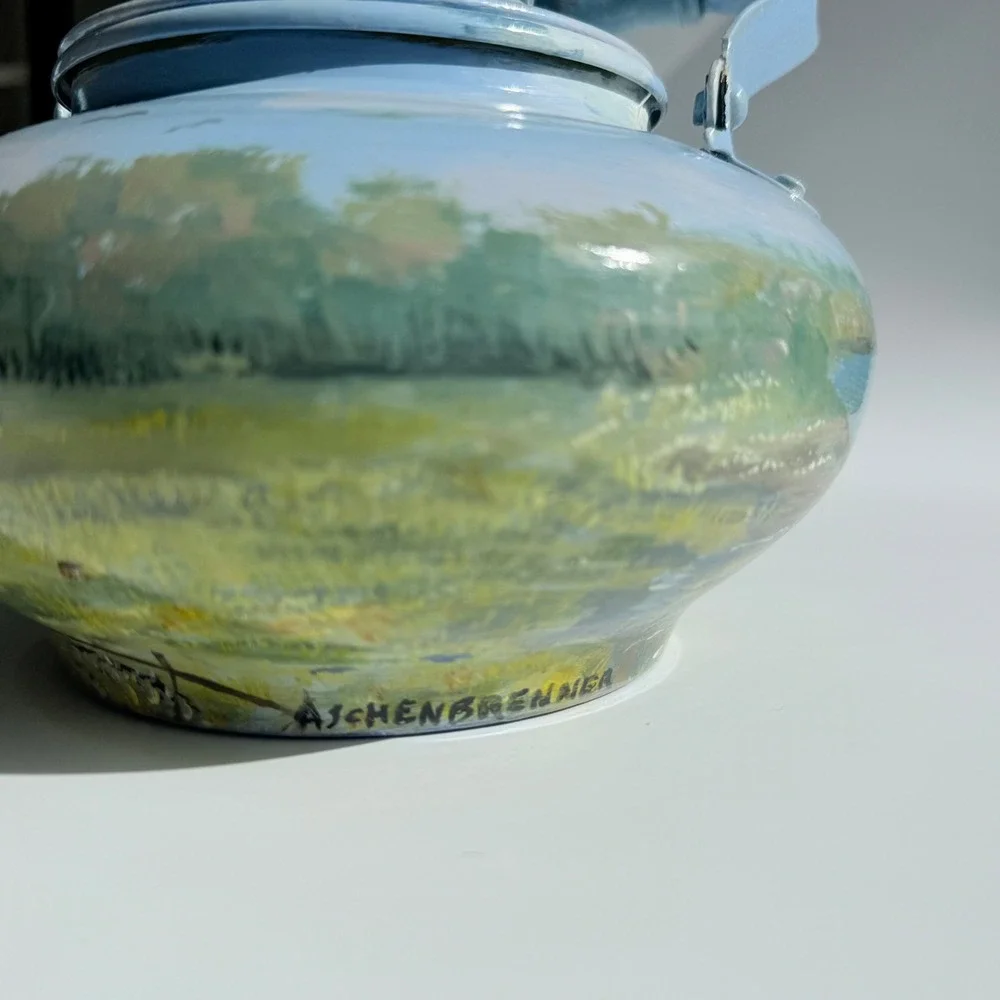 Handmade lid fixed